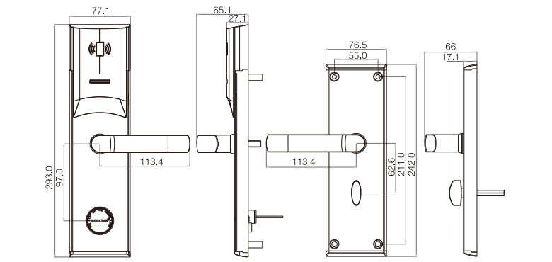 hotel card reader door locks