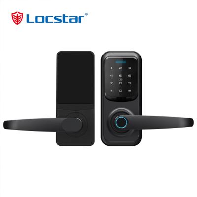 Security Touch Screen Fingerprint Cerraduras Intelligent Password Smart Doir Lock Out Door - LOCSTAR