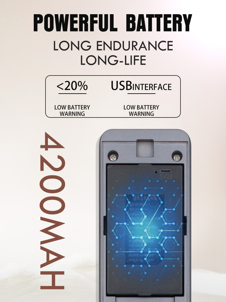 digital door lock with camera